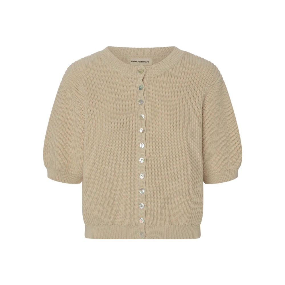 NWT Sonderhaus Coastal Cardigan - sand - Picture 7 of 7